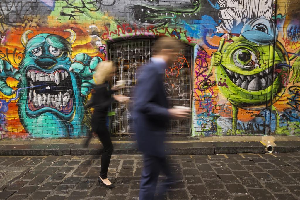 Akom Melbourne Aparthotel Luaran gambar
